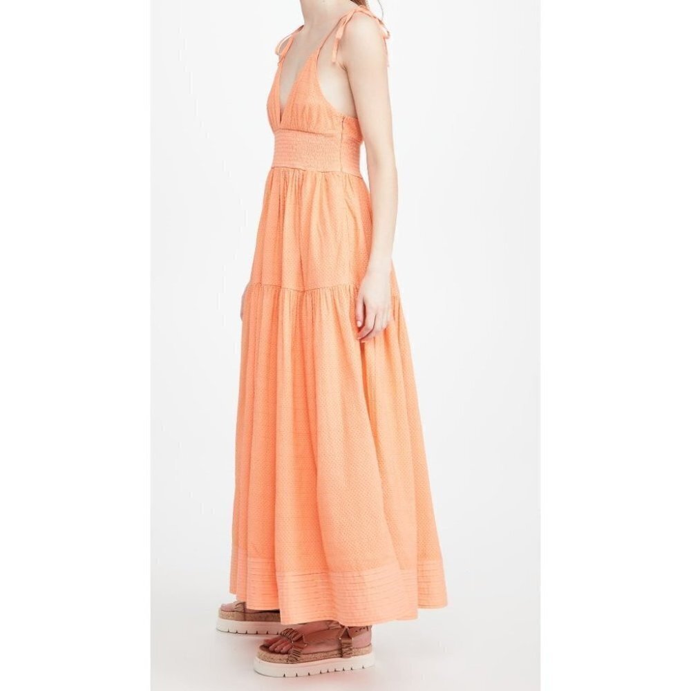 Solid & Striped Melody Orange Maxi Dress $248 - Picture 4 of 12